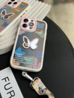 قاب Romantic Butterfly با بند پروانه ای (کدC1576)