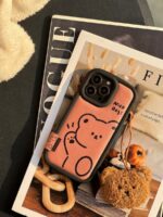 قاب Hero Bear با آویز پشمی (کدC1581)