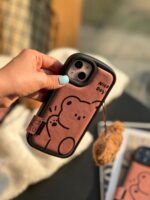 قاب Hero Bear با آویز پشمی (کدC1581)