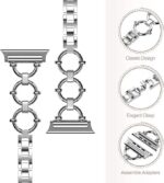 بند اپل واچ فلزی طرح رینگی Gucci design (کدw5010)