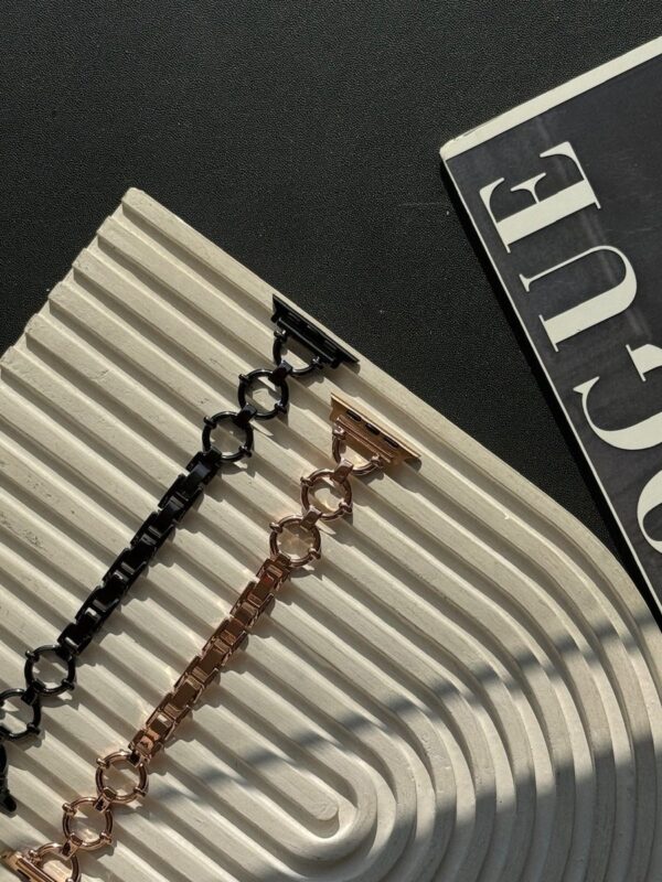 بند اپل واچ فلزی طرح رینگی Gucci design (کدw5010)