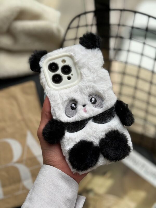 قاب Panda عروسکی پشمالو (کدC1606)