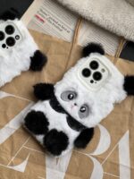قاب Panda عروسکی پشمالو (کدC1606)