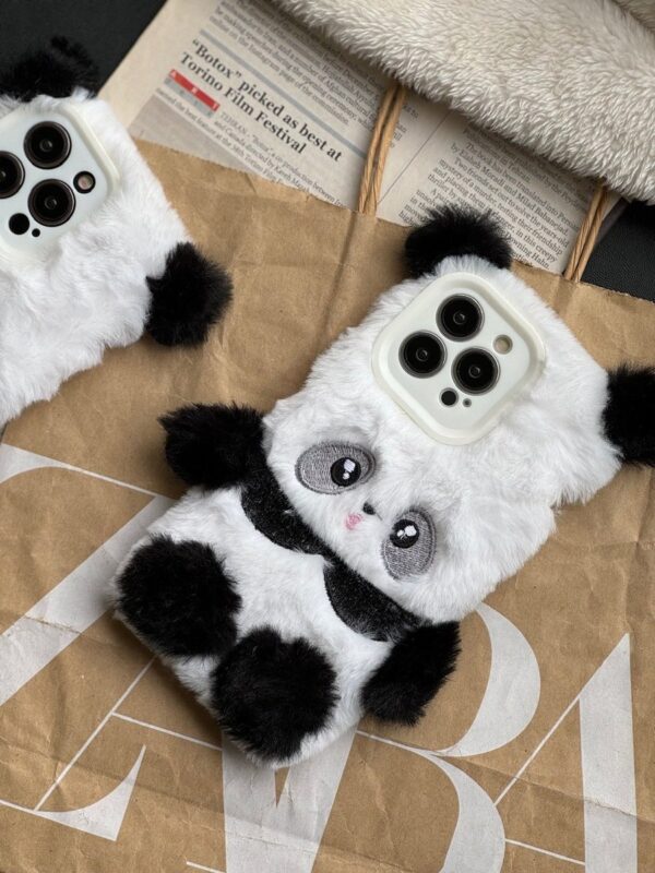 قاب Panda عروسکی پشمالو (کدC1606)