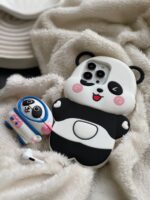 قاب Happy Panda سیلیکونی (کدC1641)