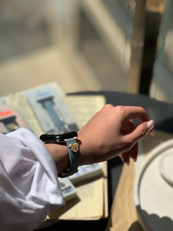 بند اپل واچ جین روشن تدی (کدw5015)