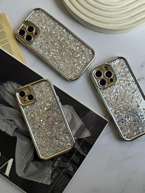 قاب Silver Glitter (کدC1702)