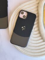 قاب Leather Metal مشکی (کدC1709)