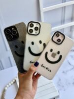 قاب Smile اکلیلی شفاف آیفونی (کدC1735)