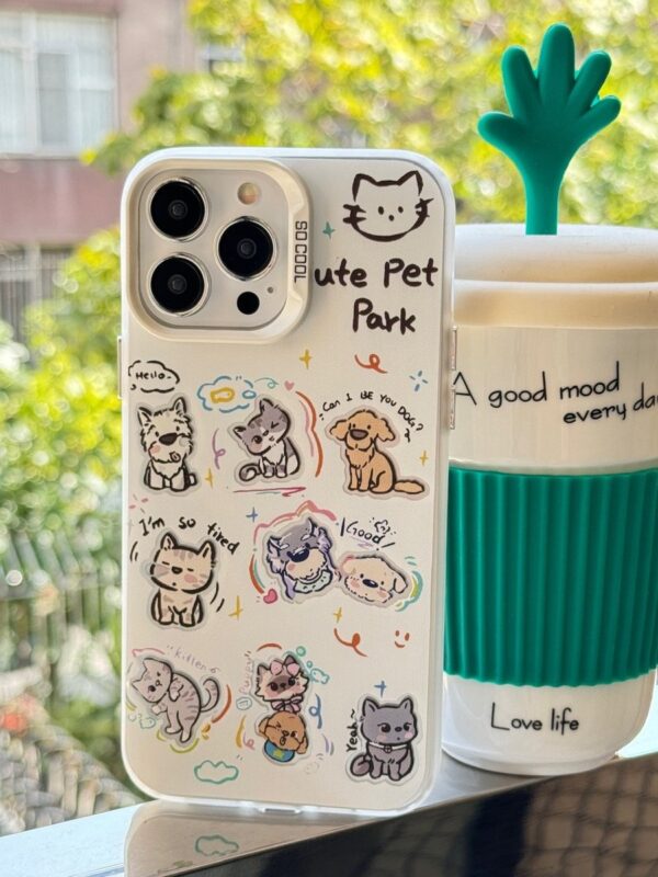 قاب Cute Pet Park آیفون ، سامسونگ ، شیائومی (کدC1772)