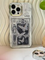 قاب Black and White butterfly (کدC1776)