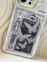 قاب Black and White butterfly (کدC1776)