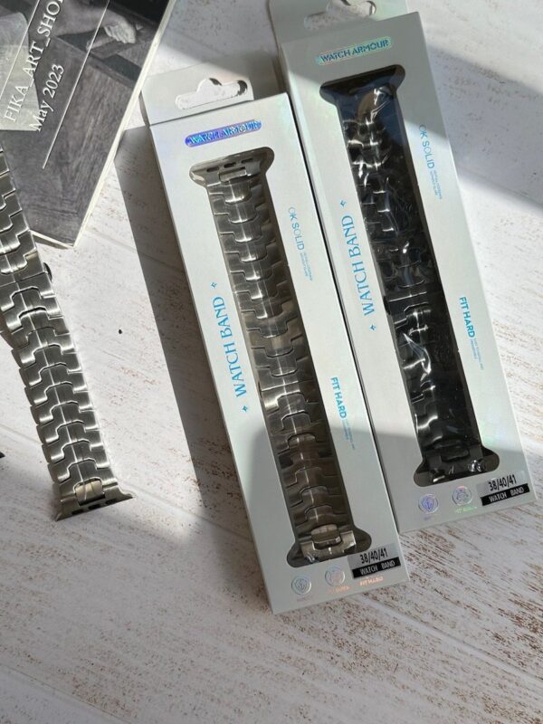 بند اپل واچ فلزی iron strap (کدw5035)
