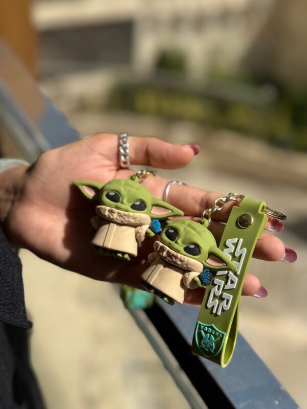 جاکلیدی سیلیکونی Baby Yoda (کدa0159)