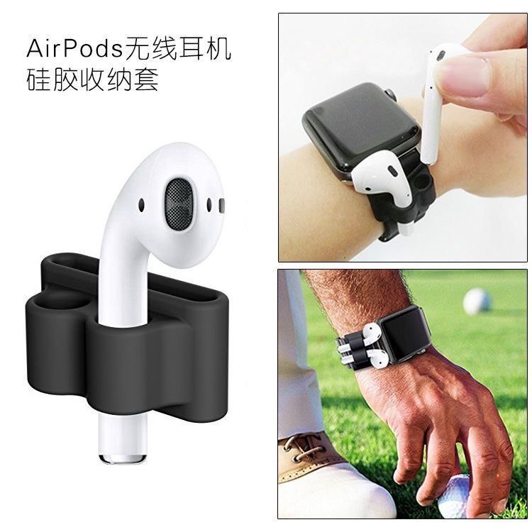 نگهدارنده سیلیکونی ایرپاد برای بند اپل واچ (کدa0241) 1 نگهدارنده سیلیکونی ایرپاد برای بند اپل واچ (کدa0241)