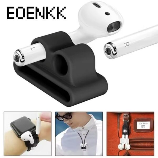 نگهدارنده سیلیکونی ایرپاد برای بند اپل واچ (کدa0241)