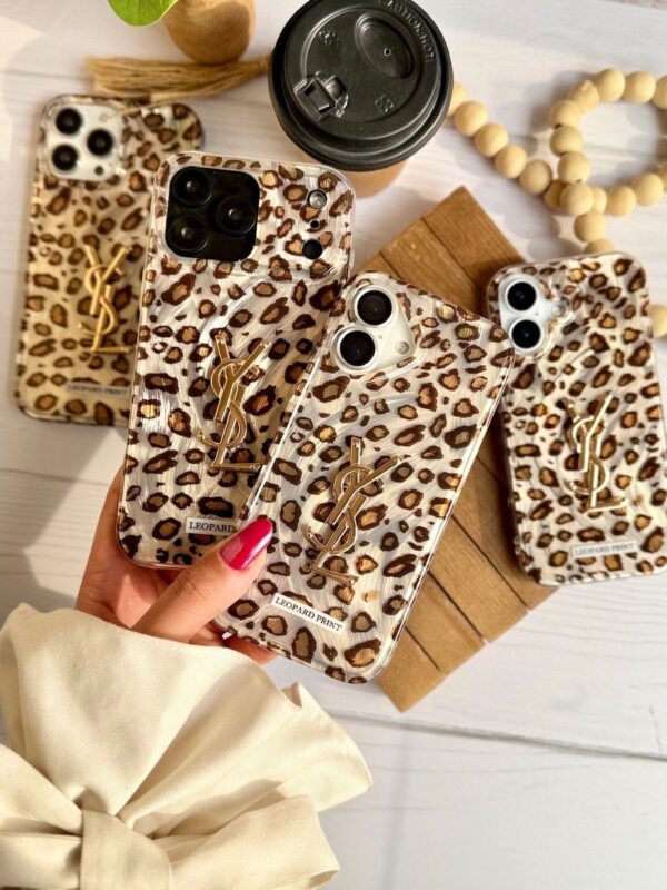 قاب yves saint laurent leopard (کدC2166)