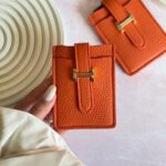جاکارتی چرمی هرمس نارنجی (کدa0315)