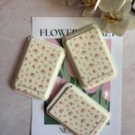 ولت مگ سیف چرمی طرح گل رز (کدa0317)