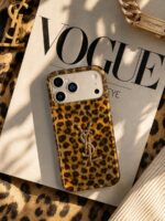 قاب yves saint laurent پلنگی (کدC2252)
