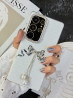 قاب پاپیون دور لنز نگین/شاین Lovely Power سامسونگ و شیائومی (کدC2262)
