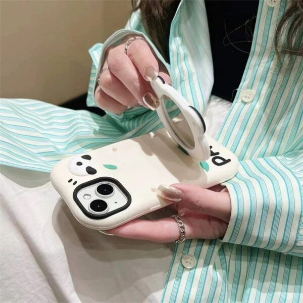 قاب پاندا کیوت آینه دار گوشی آیفون 12 پرومکس