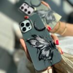 قاب ماه و پروانه گوشی آیفون 14 پرومکس