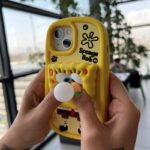 قاب فانتزی سیلیکونی باب اسفنجی آدامسی گوشی آیفون 11
