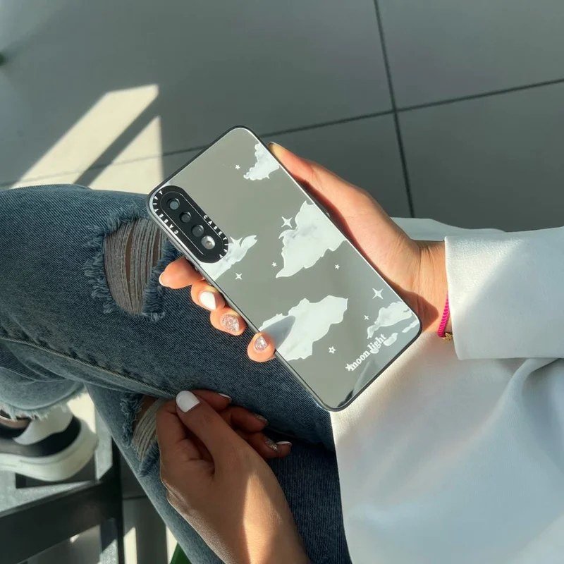 قاب آینه ای طرح ابر گوشی سامسونگ A34 1 قاب آینه ای طرح ابر گوشی سامسونگ A34