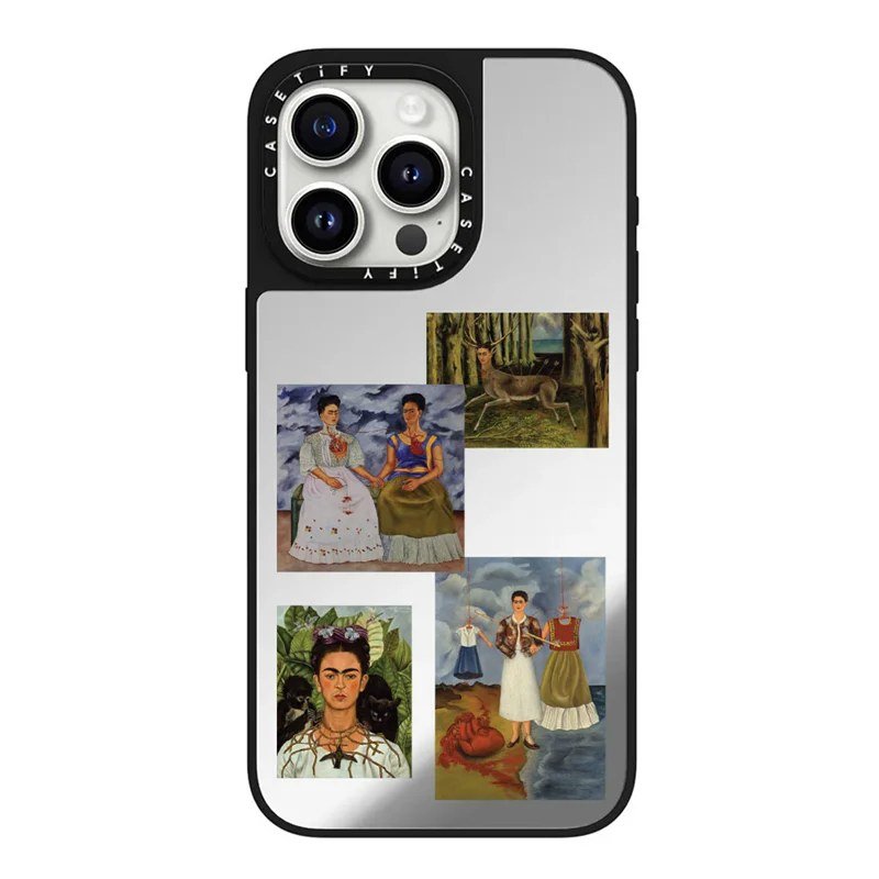 قاب گوشی آینه ای طرح فریدا کالو frida kahlo (سفارشی) 1 قاب گوشی آینه ای طرح فریدا کالو frida kahlo (سفارشی)