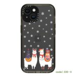 قاب گوشی شفاف طرح کریسمس Christmas (سفارشی)
