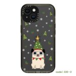 قاب گوشی شفاف طرح کریسمس Christmas (سفارشی)