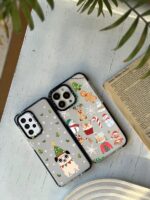 قاب گوشی شفاف طرح کریسمس Christmas (سفارشی)