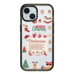 قاب گوشی شفاف طرح کریسمس Christmas (سفارشی)