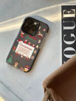 قاب گوشی شفاف طرح کریسمس Christmas (سفارشی)