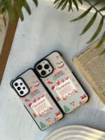 قاب گوشی شفاف طرح کریسمس Christmas (سفارشی)