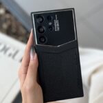 قاب طرح VERTU چرم گوشی سامسونگ S25 الترا