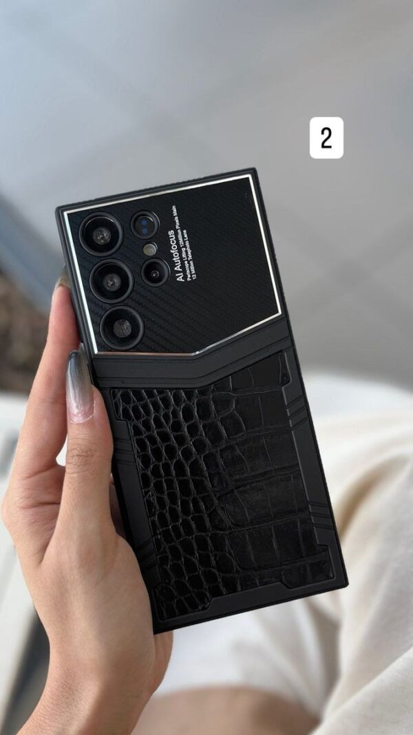 قاب طرح VERTU چرم گوشی سامسونگ S25 الترا