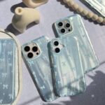 قاب طرح پاپیون آبی