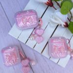 کاور ایرپاد طرح پاپیون صورتی فانتزی
