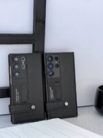 قاب کیف چرمی طرح جاکارتی دار استند شو گوشی سامسونگ S24 الترا