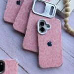 قاب طرح پلنگی صورتی گوشی آیفون 13 پرو