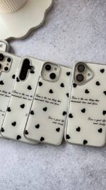 قاب فانتزی طرح قلب سیاه کلاسیک گوشی شیائومی پوکو X3
