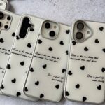 قاب فانتزی طرح قلب سیاه کلاسیک گوشی شیائومی ردمی نوت 14 4G