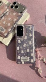 قاب طرح براش خرگوش بدون آویز گوشی آیفون 15 پرومکس