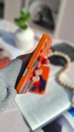 قاب هرمس طرح هنری نارنجی