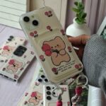 قاب طرح خرس و لاله گوشی سامسونگ A16