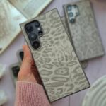 قاب پلنگی طوسی مینیمال گوشی سامسونگ S20 FE