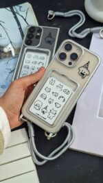 قاب فانتزی Lovely Friend طرح سگ و گربه با بند آویز گوشی سامسونگ S23 FE