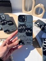 قاب طرح گربه گوشی آیفون 15 پرومکس